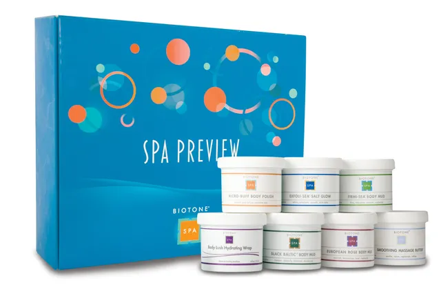biotone-spa-preview-collection-kit-de-inicio-profesional-con-7-exfoliantes-barro image 1