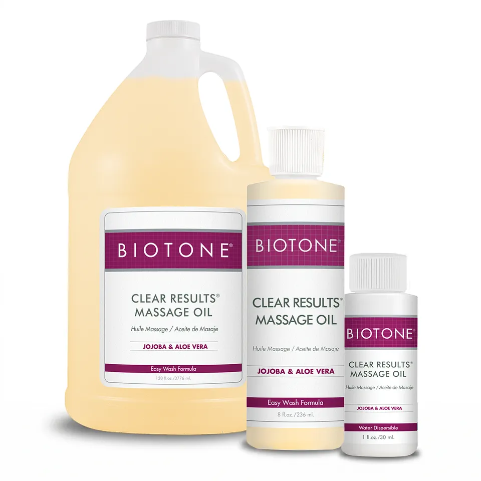 biotone-clear-results-massage-oil-aceite-de-masaje-sin-manchas-con-jojoba-y-aloe image 1