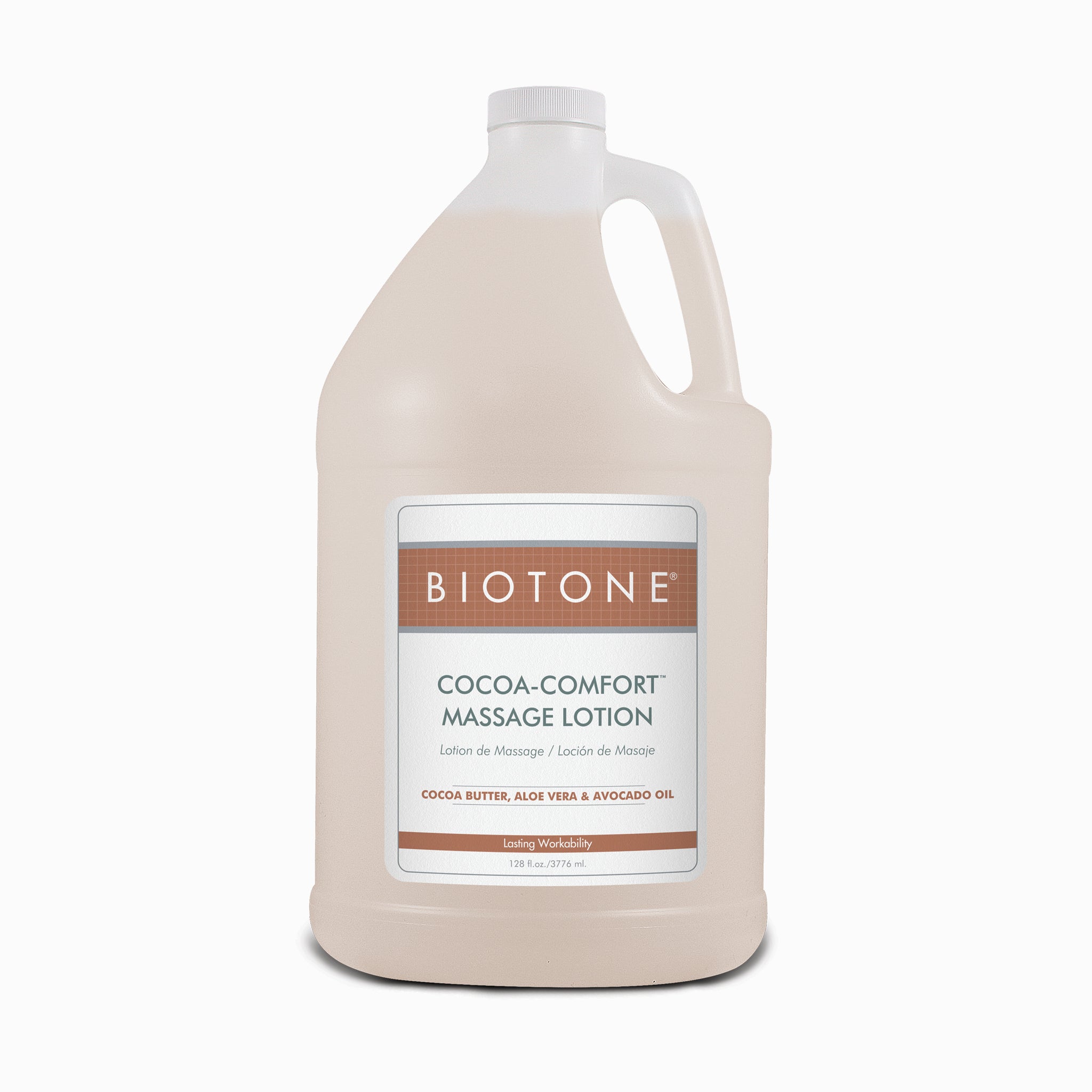 biotone-cocoa-comfort-massage-lotion-loci-n-de-masaje-con-manteca-de-cacao-aguac image 2
