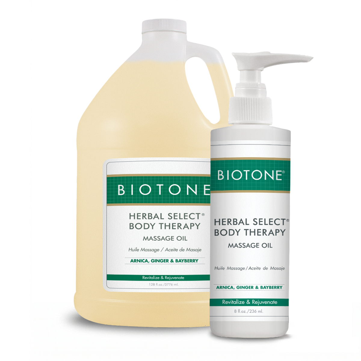 biotone-herbal-select-body-therapy-massage-oil-aceite-de-masaje-herbal-con-rnica image 1